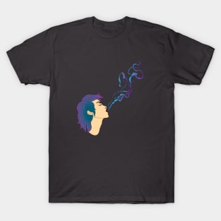 Smoke spiraling away T-Shirt